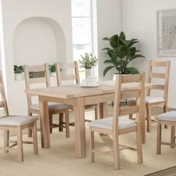Fashion Silverdale 1.5m Extended Dining Table Dining Tables