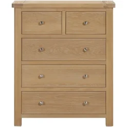 Hot Silverdale Oak 2 Over 3 Chest of Drawers Chest Of Drawers