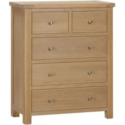 Hot Silverdale Oak 2 Over 3 Chest of Drawers Chest Of Drawers