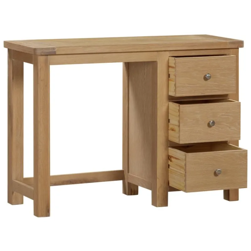 Fashion Silverdale Oak Dressing Table Set Dressing Tables