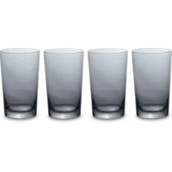 Online Grey set of 4 Hi Ball Glasses Glassware
