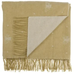 Sale Bees Gold Knitted Throw Throws | Blankets, Throws & Bedspreads