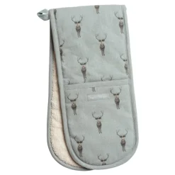 Best Highland Stag Double Oven Glove Oven Gloves, Tea Towels & Aprons