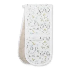 Sale Spring Chicken Double Oven Glove Oven Gloves, Tea Towels & Aprons