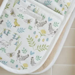 Sale Spring Chicken Double Oven Glove Oven Gloves, Tea Towels & Aprons