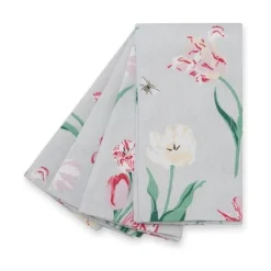 Sale Tulips Pack of 4 Napkins Table Linen, Napkins & Mats