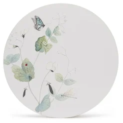 Outlet Wild Floral Set of 4 Round Placemats Table Linen, Napkins & Mats