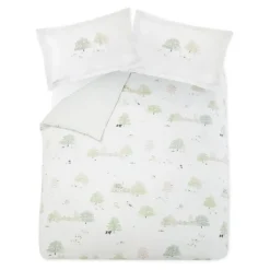 Sale Spring Cottage Green Duvet Cover Set Duvet Covers
