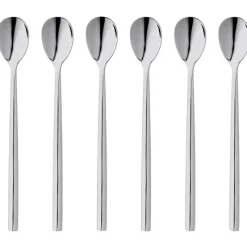 Discount Stellar Rochester 6 Piece Latte Sundae Spoon Set Cutlery