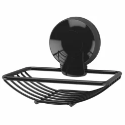 Sale Suctionloc Soap Basket Black Bathroom Accessories