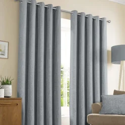 Best Amberley Nickel Eyelet Curtains Curtains