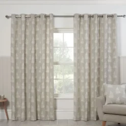 Clearance Esher Silver Lined Curtains Curtains
