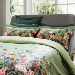 Best Antiquity Border Duvet Cover Set Green Duvet Covers