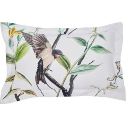 Best Botanical Birds Multi Duvet Cover Set Duvet Covers