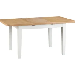 Clearance Tenby 1.2m Butterfly Table Off White Dining Tables