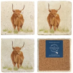 Best Hairy Highland Coaster Pair Table Linen, Napkins & Mats