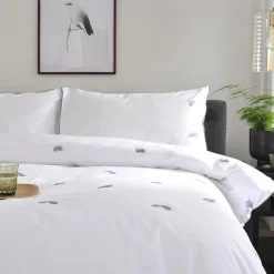 Clearance Feathers Double Duvet Cover Set Duvet Covers
