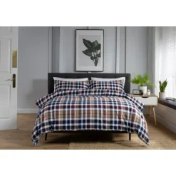 Best Newbury Check Duvet Cover Set Duvet Covers