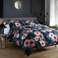 Online Paper Poppies Single Duvet Cover Set Duvet Covers