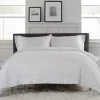 Fashion Southport Grey and White Duvet Set Duvet Covers