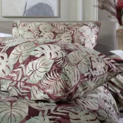 Hot Tropical Garden Red Duvet Set Duvet Covers