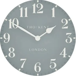 Outlet 20" Arabic Flax Blue Wall Clock Clocks