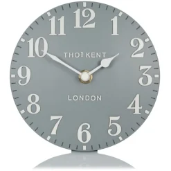 Outlet 6" Arabic Flax Blue Mantel Clock Clocks