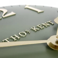 Hot 12" Arabic Lichen Green Wall Clock Clocks