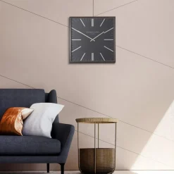 Online 24" Garrick Graphite Wall Clock Clocks