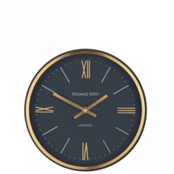 Outlet 10" Hampton Navy Wall Clock Clocks