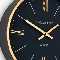 Outlet 10" Hampton Navy Wall Clock Clocks