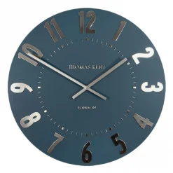 Fashion 20" Mulberry Midnight Blue Wall Clock Clocks