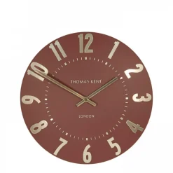 Online Arabic 12" Auburn Wall Clock Clocks