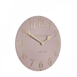 Discount Arabic 12" Blush Pink Wall Clock Clocks