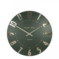 Best Arabic 12" Olive Green Wall Clock Clocks