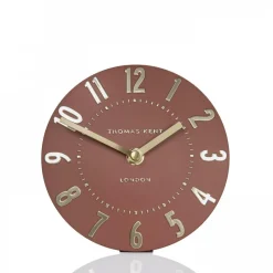 New Mulberry 6" Auburn Mantel Clock Clocks