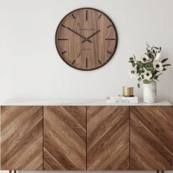 Fashion Woodstock 20" Elm Wall Clock Clocks