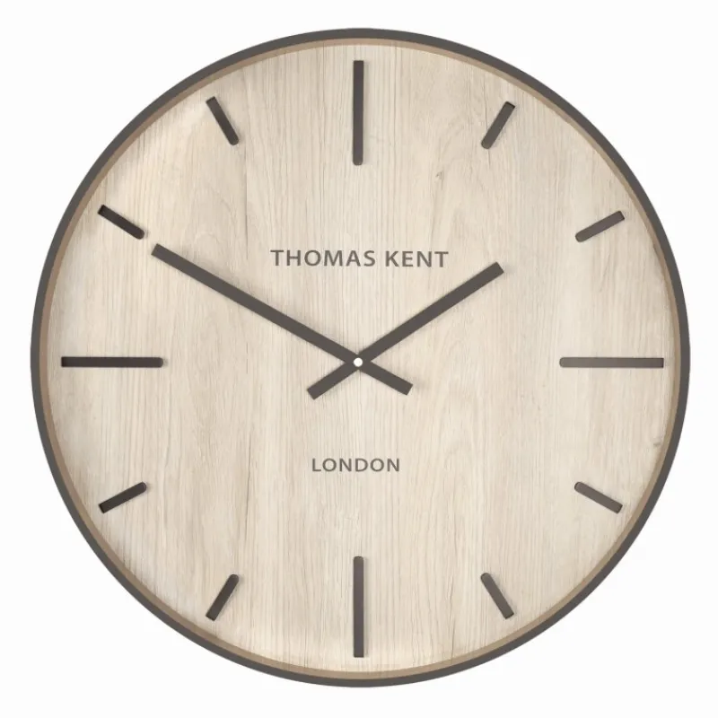 Online Woodstock 20" White Oak Wall Clock Clocks