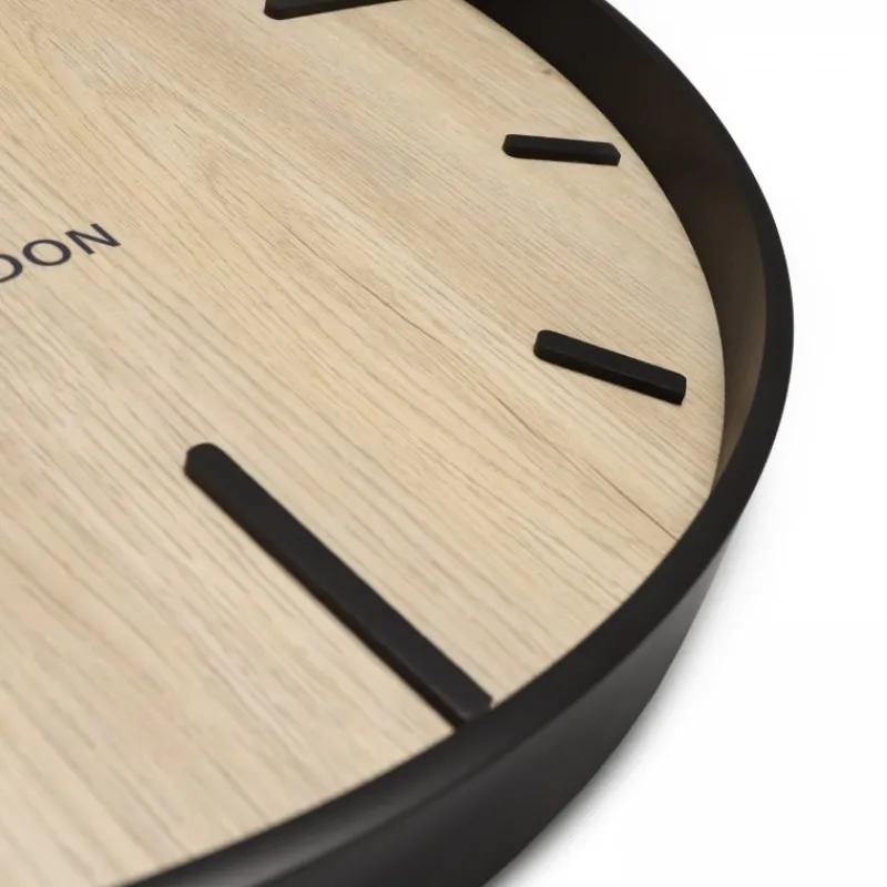 Online Woodstock 20" White Oak Wall Clock Clocks
