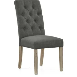 Best Thornham Chelsea Chair in Charcoal Dining Chairs