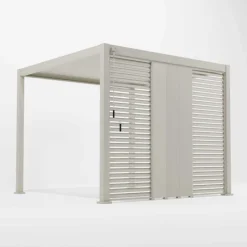 Hot Titan Pergola Solid Side Panel Pergolas