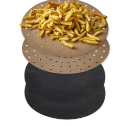 Discount 4 Pack 5-7L Brown Parchment Air Fryer Liners Cooking Appliances
