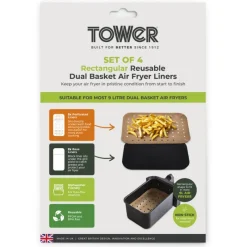 Best 4 Pack 9L Dual Parchment Air Fryer Liners Cooking Appliances