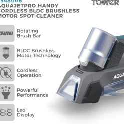 New AquajetPro Handy Cordless Spot Cleaner Cleaning