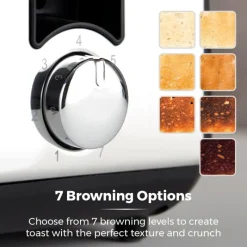 Best Ash 2 Slice Toaster Black Kettles & Toasters