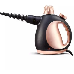 Discount Black and Rose Gold Handheld Steam Cleaner Cleaning
