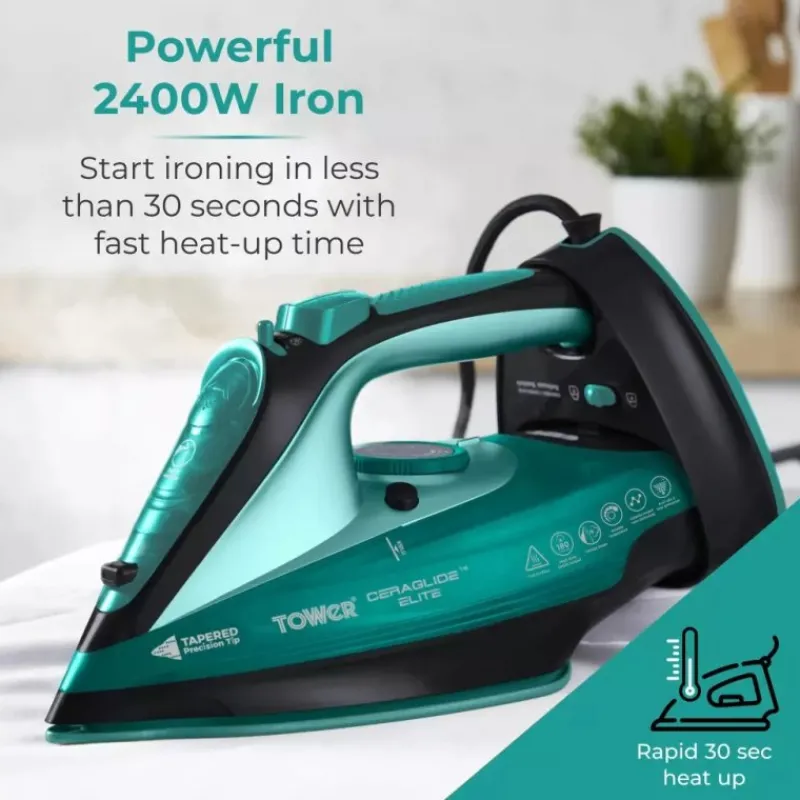 Hot Ceraglide Cordless Iron Teal Irons