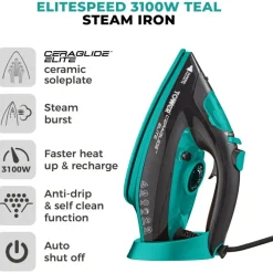 Discount Ceraglide 3100w Steam Iron Irons