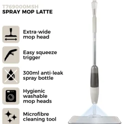 New Classic Spray Mop Latte & Grey Laundry