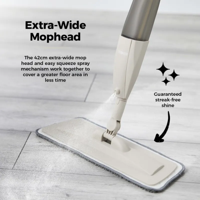 New Classic Spray Mop Latte & Grey Laundry